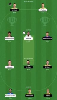 SIX vs HUR Dream11 Prediction Team, Head To Head League